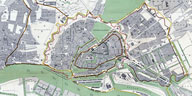 Plan von Hamburg 1880