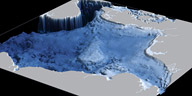 Meeresbodenrelief der Nordsee