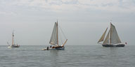 Traditionelle Seegelboote